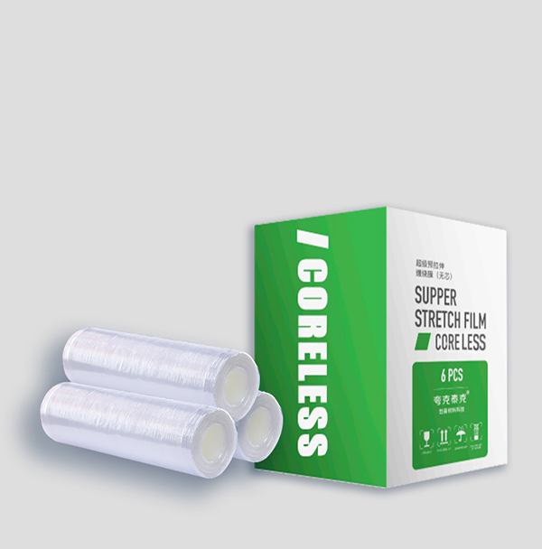 SUPER CORELESS STRETCH FILM -Coreless 480mm*300m 15um 6/Ctn